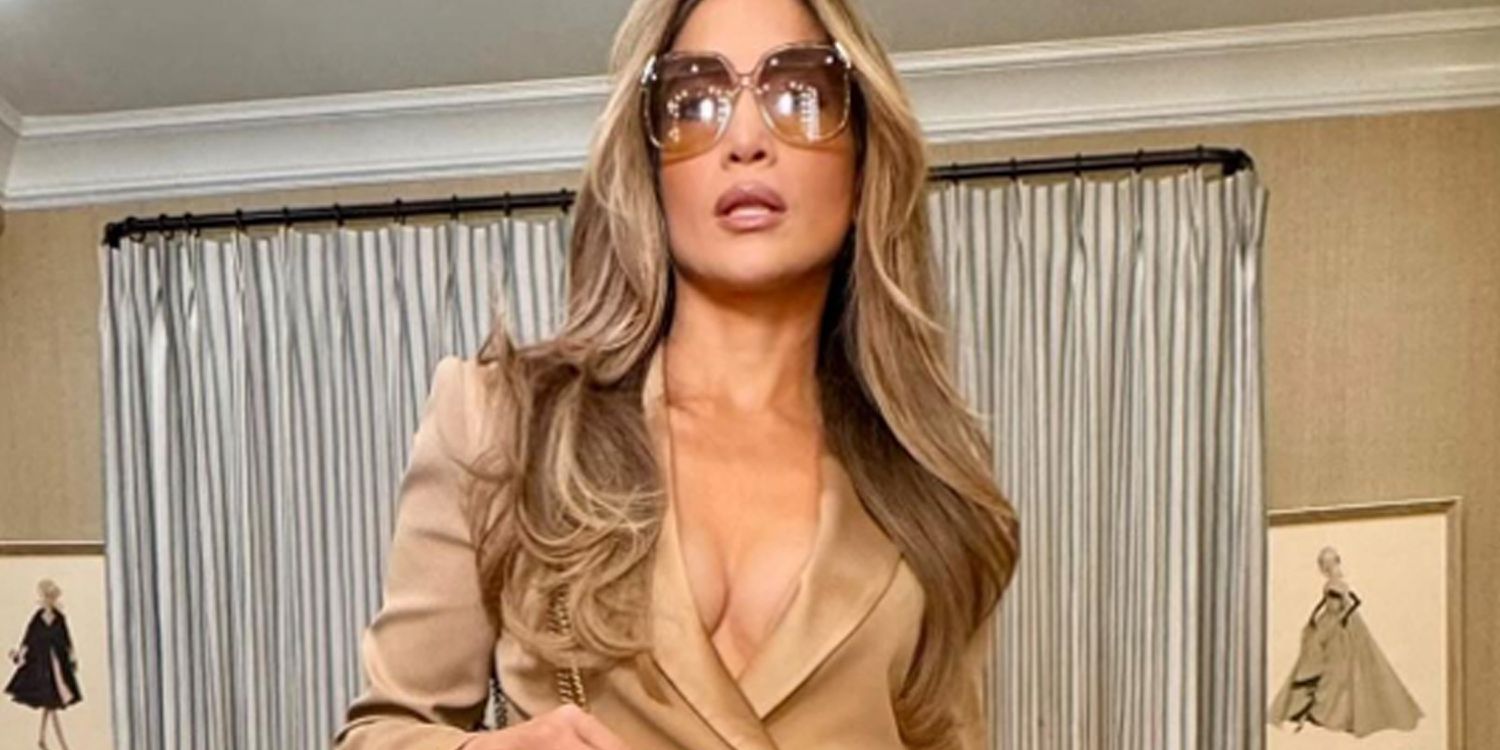 珍妮佛洛佩茲 (Jennifer Lopez) 穿的錯覺鞋實際上非常適合度假
