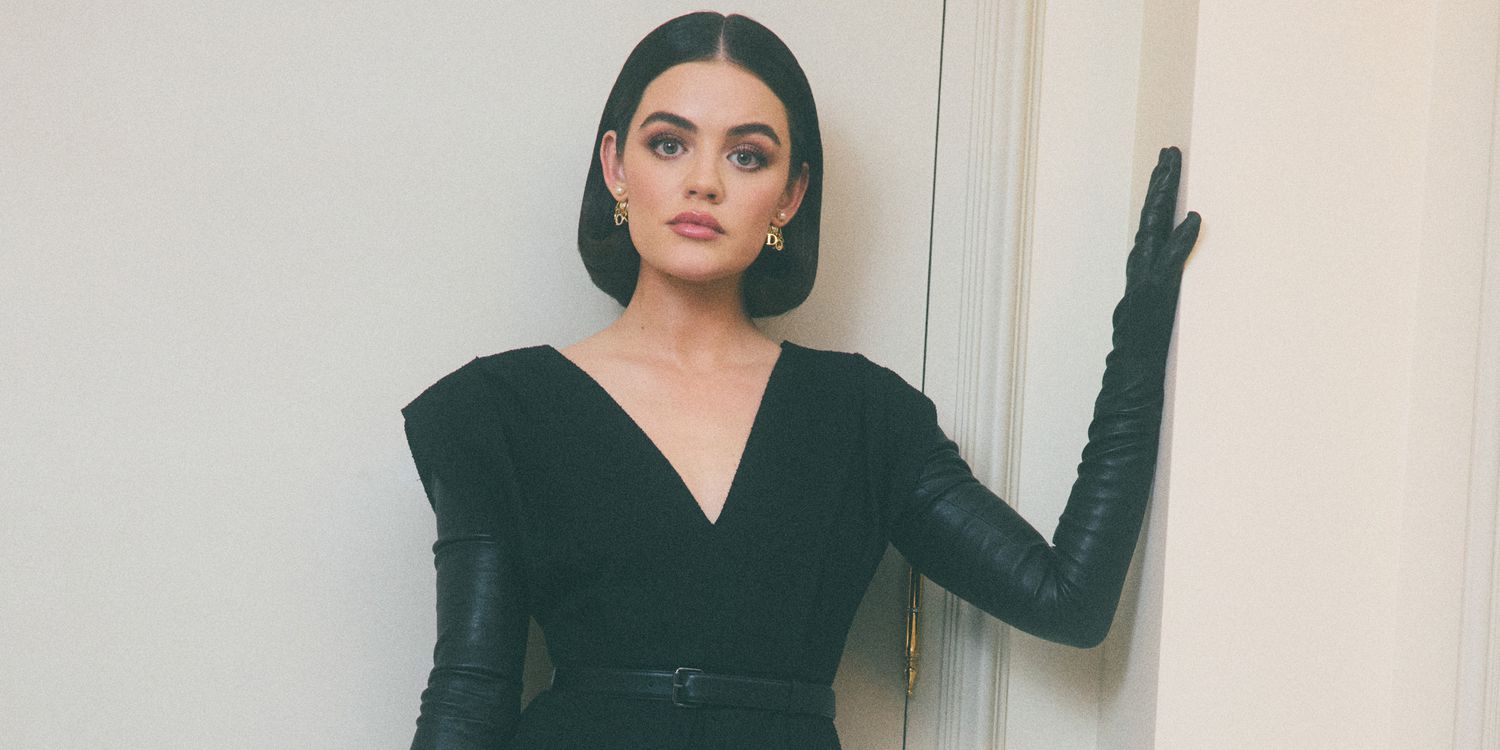 露西·黑爾（Lucy Hale）如何為迪奧（Dior）的巴黎時裝週展示“拋光邊緣”
