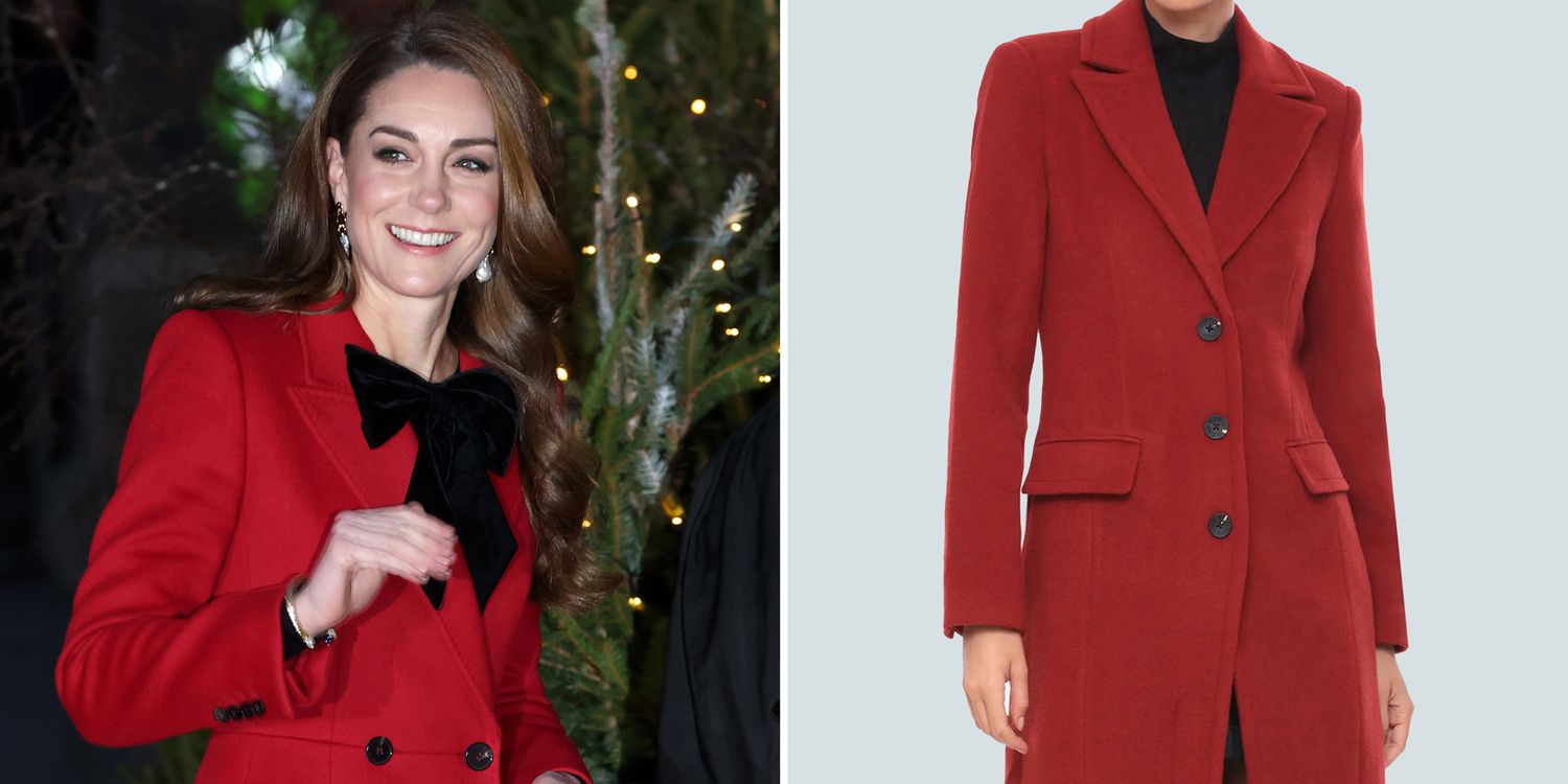 凱特王妃（Kate Middleton）偷了我的風格技巧，為一件無聊的冬季外套增添了魅力