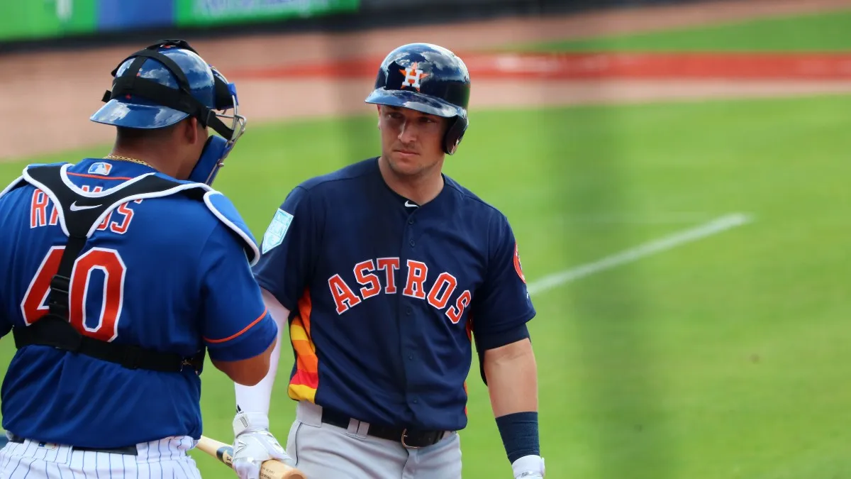 亞歷克斯·布雷格曼（Alex Bregman）對新職位感到緊張