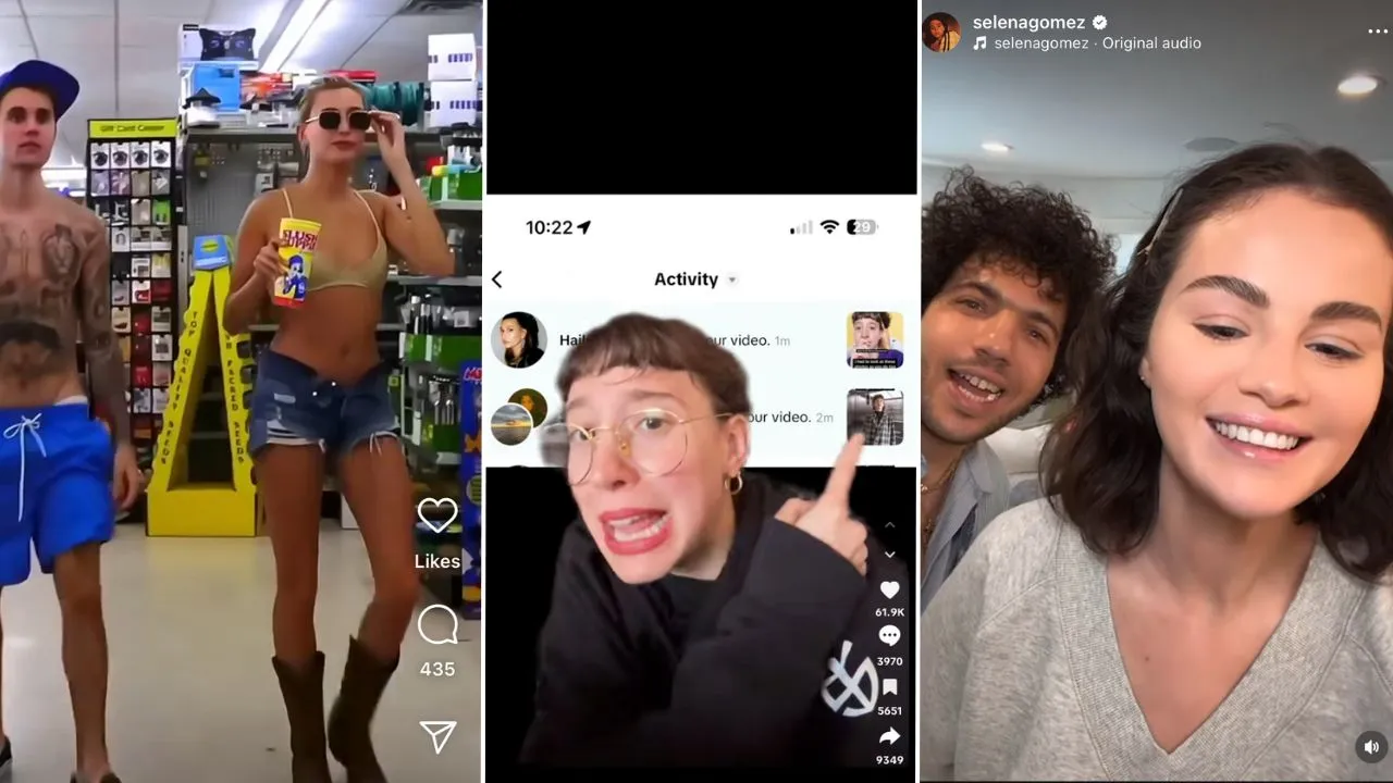 “古老，疲倦的敘述”：Hailey Bieber的Rep揭穿了她喜歡的視頻的最新指控，該視頻嘲笑Selena Gomez和Benny Blanco