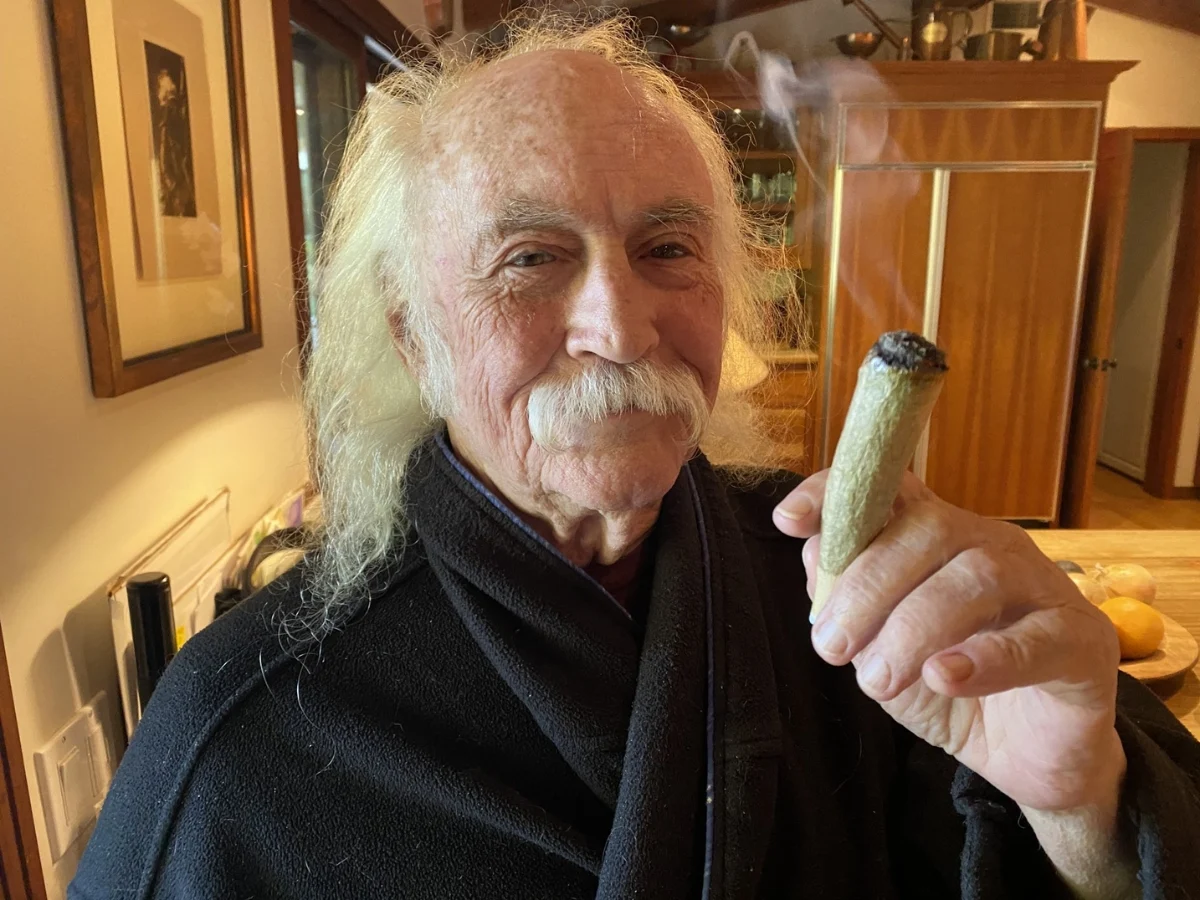 大衛·克羅斯比（David Crosby）在吉他手“沒人”上可以效仿