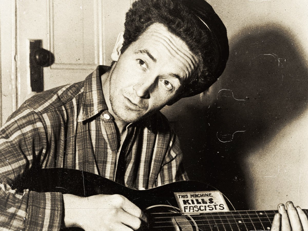 “大庫利大壩”：伍迪·古斯里（Woody Guthrie）的工作唯一一次