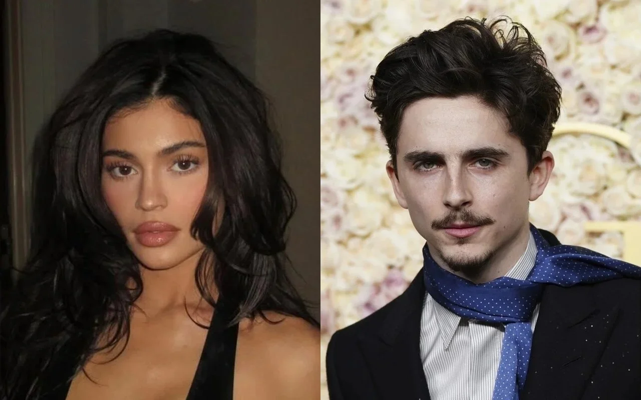 凱莉·詹納（Kylie Jenner）和蒂莫西·查拉梅特（Timothee Chalamet Rock）在BAFTA電影獎2025年