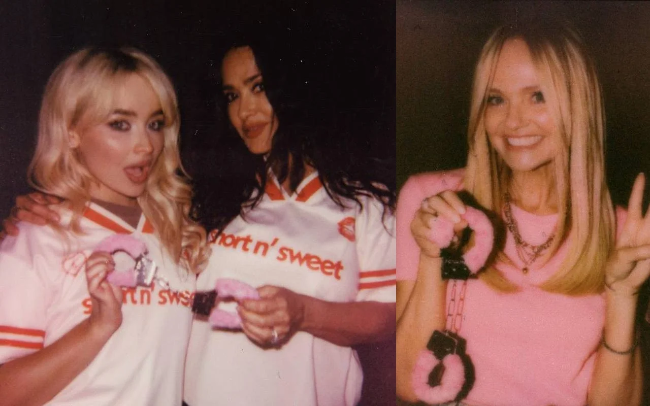 Sabrina Carpenter“逮捕”香料女孩艾瑪·本頓（Emma Bunton）和薩爾瑪·哈耶克（Salma Hayek）
